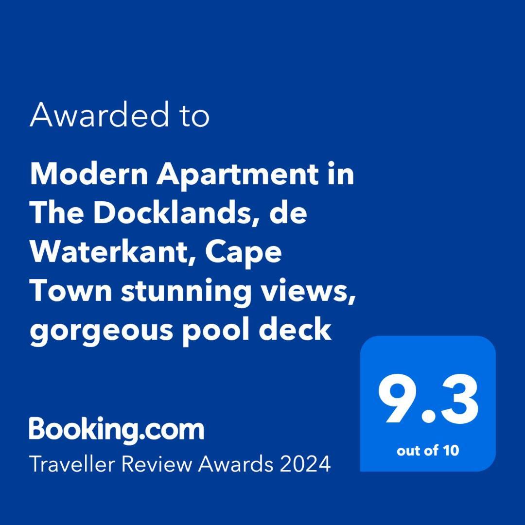 Modern Apartment In The Docklands, De Waterkant, Cape Town Stunning Views, Gorgeous Pool Deck Exterior foto
